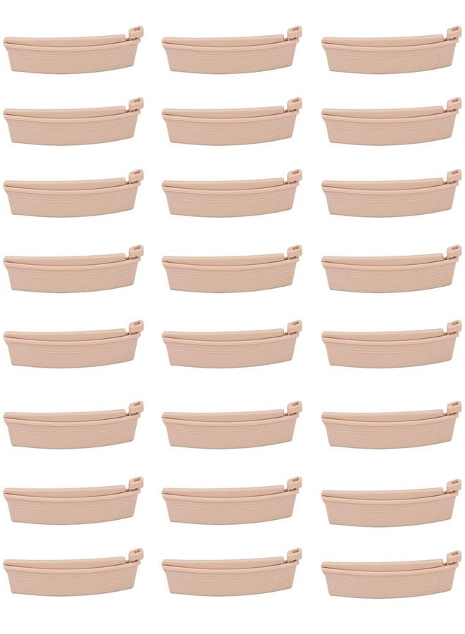 Comfort Axis Pack of 24 Ostomy Curved Drainable Pouch Sealing Clamp for Colostomy and Ileostomy Bags, Reusable Tail Closure Clips for Ostomy Bags - Image 1